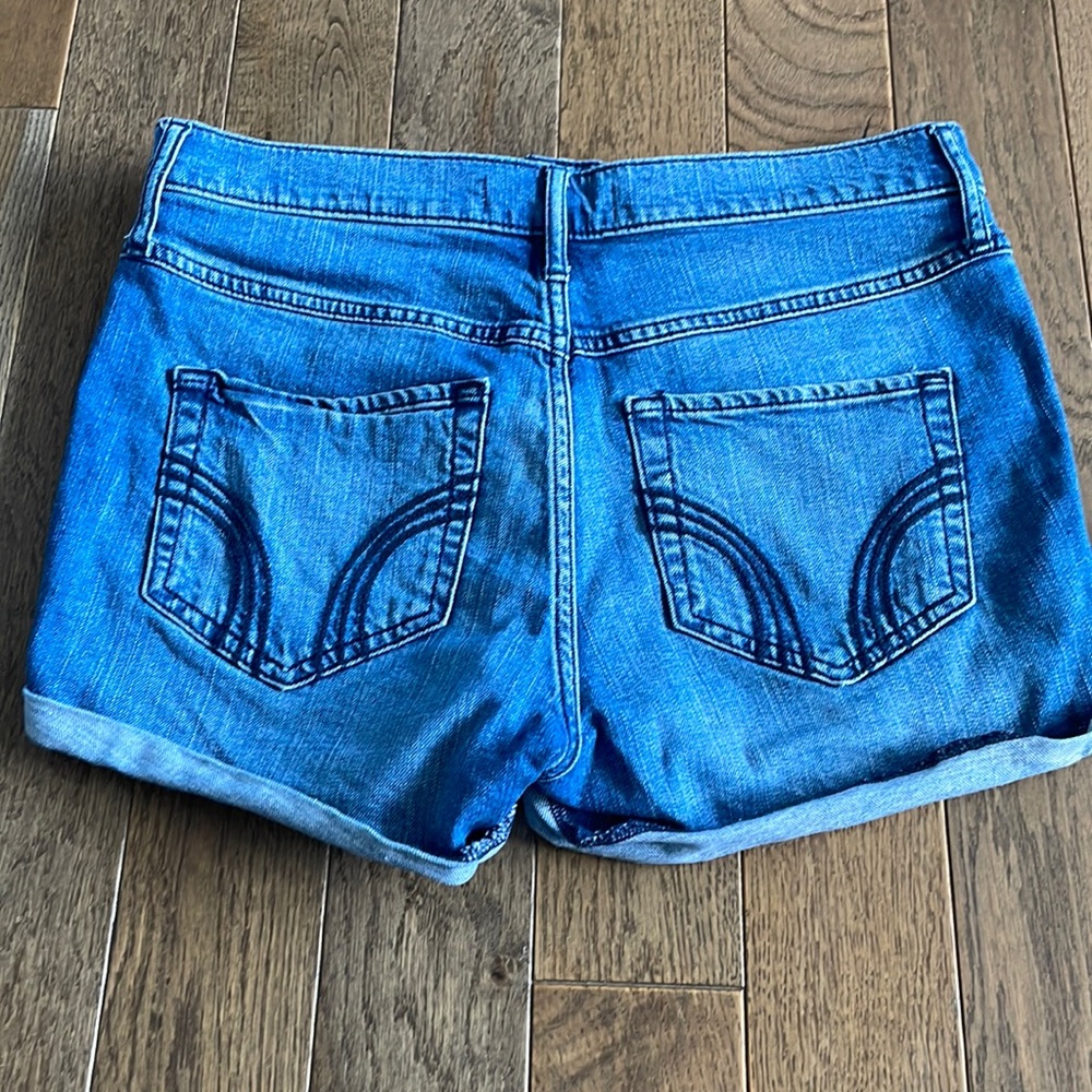 Hollister high rise Jean shorts